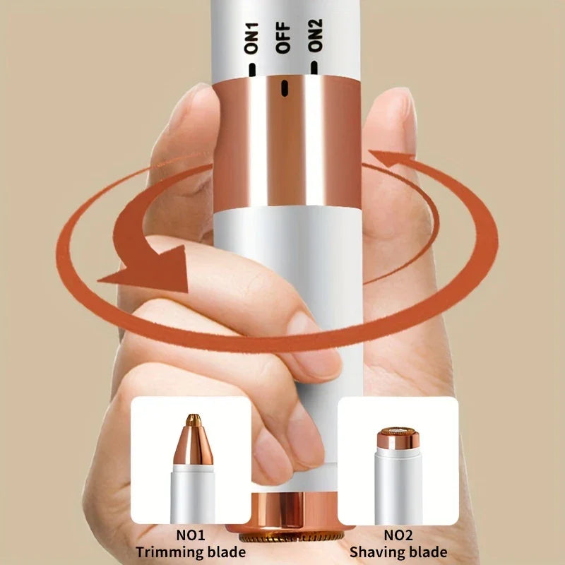 Dual Head Electric Rotary Shaver