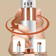 Dual Head Electric Rotary Shaver