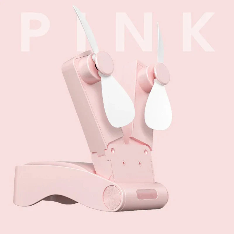 Dual Head Usb Desk Fan