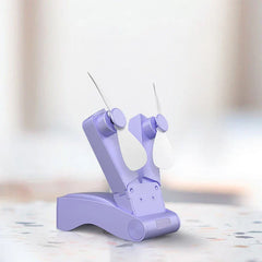 Dual Head Usb Desk Fan