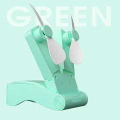 Dual Head Usb Desk Fan