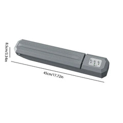 Vacuum Sealer Machine - Grey vacuum sealer unit shown with length and width dimension labels