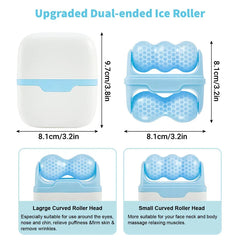 Dual Sided Ice Roller Facial Massager