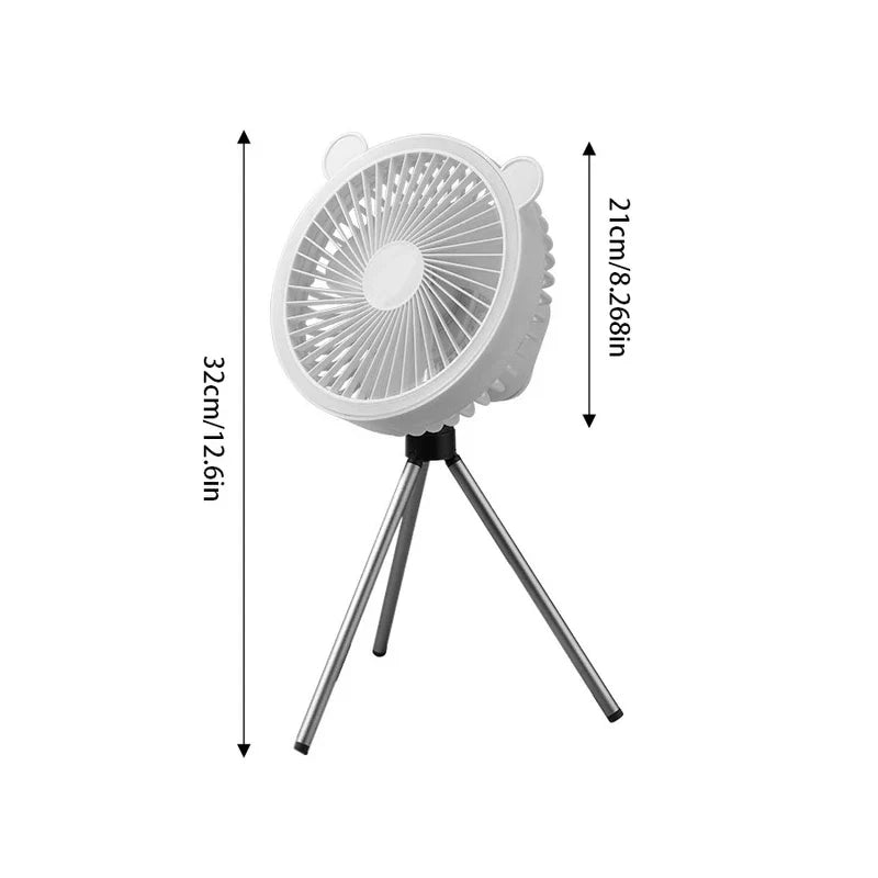 Dual Use Hanging Standing Portable Fan Usb
