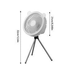 Dual Use Hanging Standing Portable Fan Usb