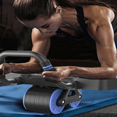 Dual Wheel Ab Roller Exercise Wheel X6 (With Counter)