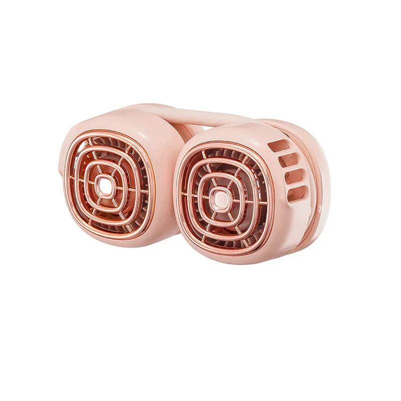 Dual Wing Wearable Neck Fan Usb Cooler