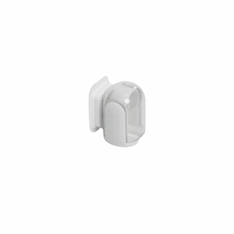 Toothbrush Holder - White wall-mounted adhesive holder base component