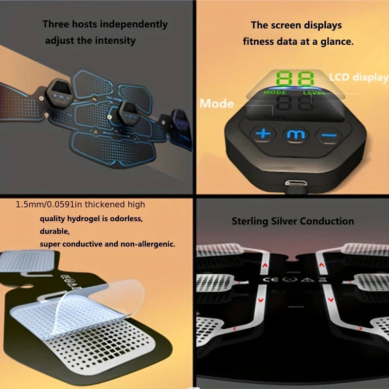 EMS Abdominal Muscle Stimulator Belt