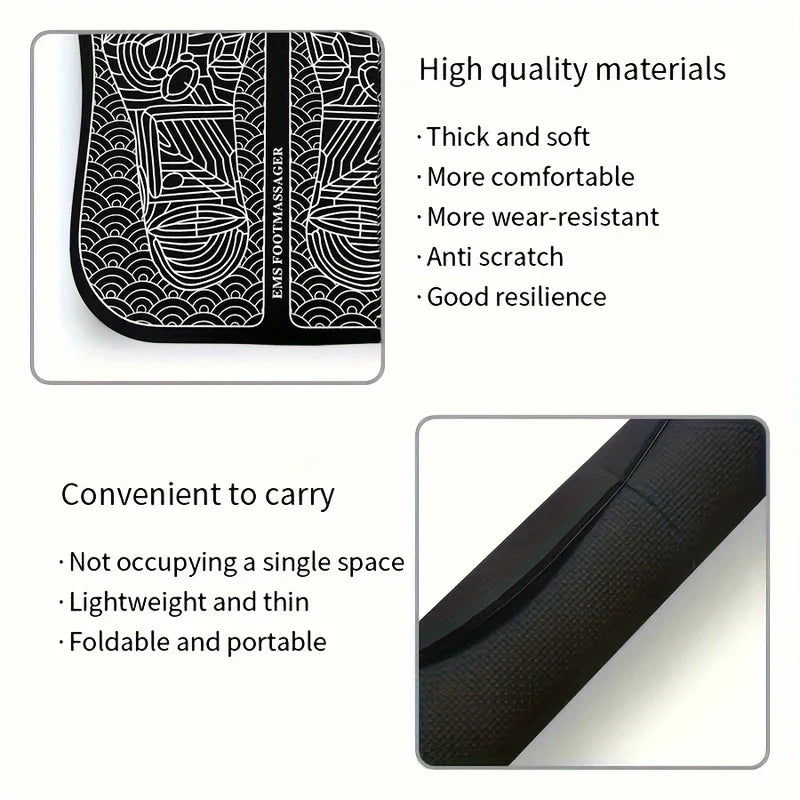 EMS Foot Massager Mat Circulation Stimulator