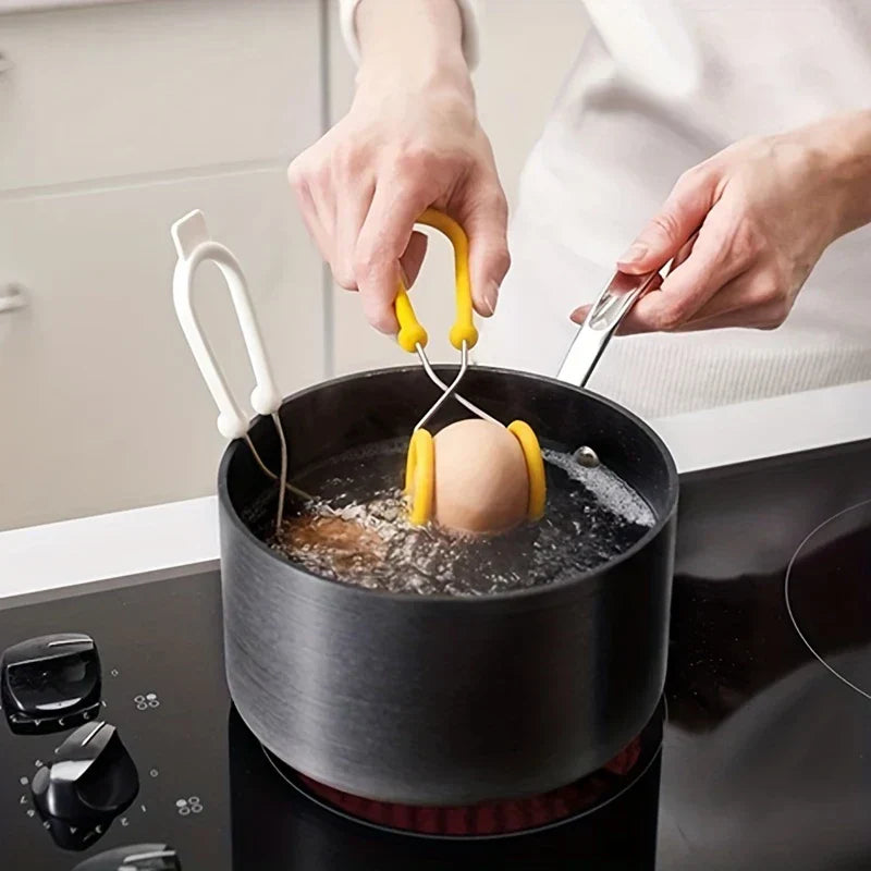 Egg Lifter Holder Rack for Boiling Poaching