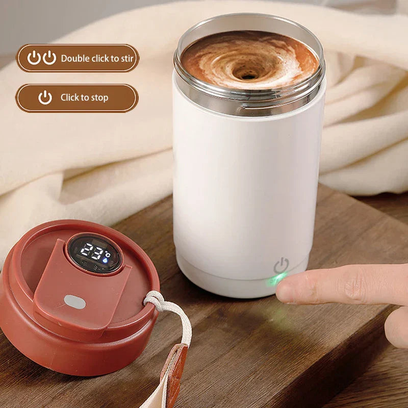Electric Auto Mix Heated Coffee Tea Mug Cup
