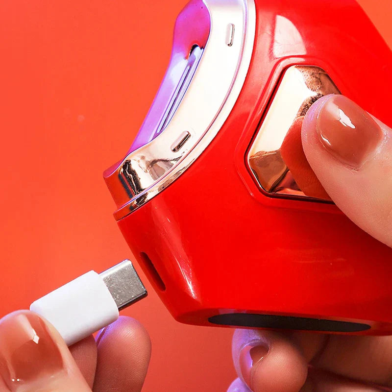 Electric Automatic Nail Clipper Trimmer Cutter