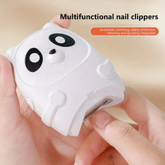 Electric Automatic Nail Clipper Trimmer File