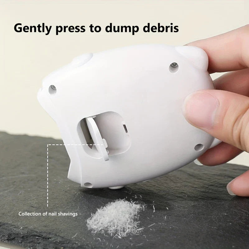 Electric Automatic Nail Clipper Trimmer File
