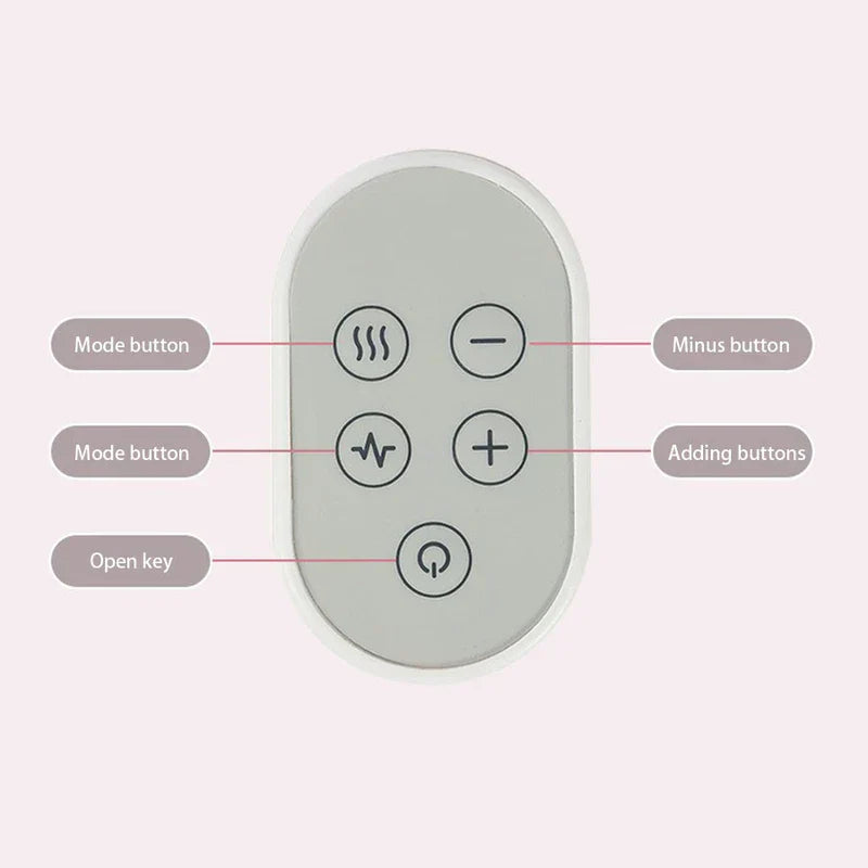 Electric Breast Enhancement Massager Bra