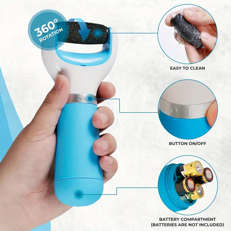 Electric Callus Remover Foot File (USB-Battery)