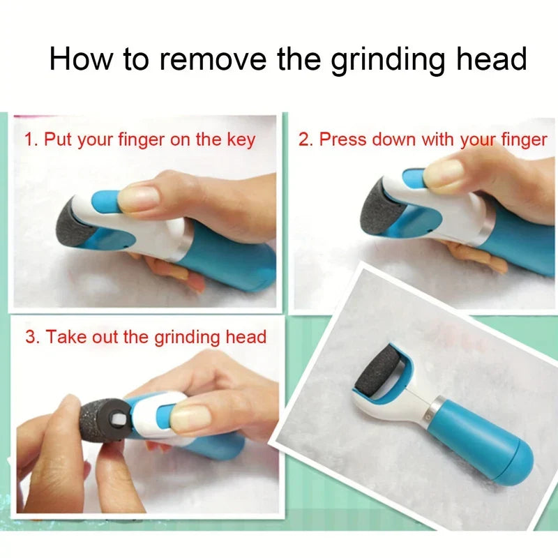 Electric Callus Remover Foot File (USB-Battery)