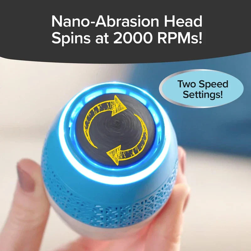 Electric Callus Remover with Built-in Vacuum