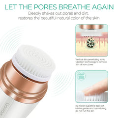 Electric Facial Cleansing Spin Brush (3 Heads)