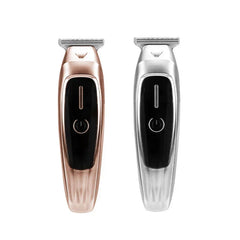 Hair Clipper Kit - Side-by-side rose gold and silver cordless trimmer units against a white background