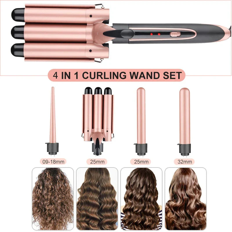 Electric Hair Styling Curling Barrel Tool