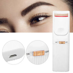 Electric Heated Eyelash Curler Tool Usb Rechargeable