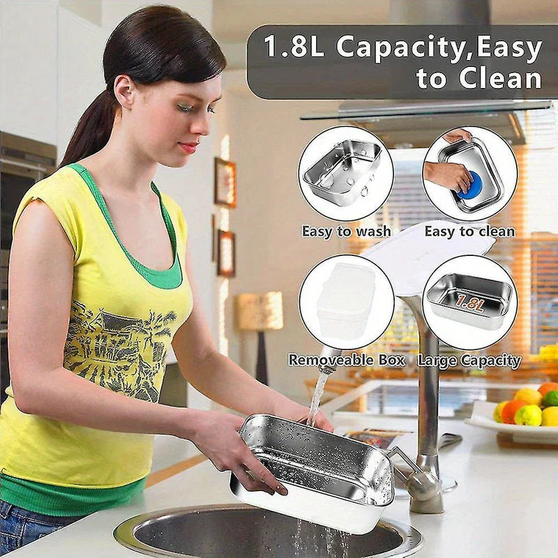 lonchera eléctrica calentadora de alimentos - lonchera eléctrica calentadora de alimentos con tapa abierta