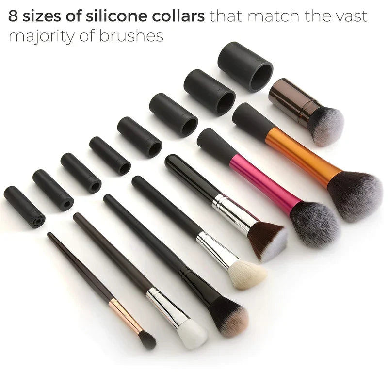 Electric Makeup Brush Cleaner Spinner Machine (Black)