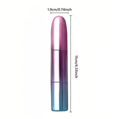 Purple-to-blue gradient pen-shaped object with 1.9cm width and 11cm height dimension labels on a white background
