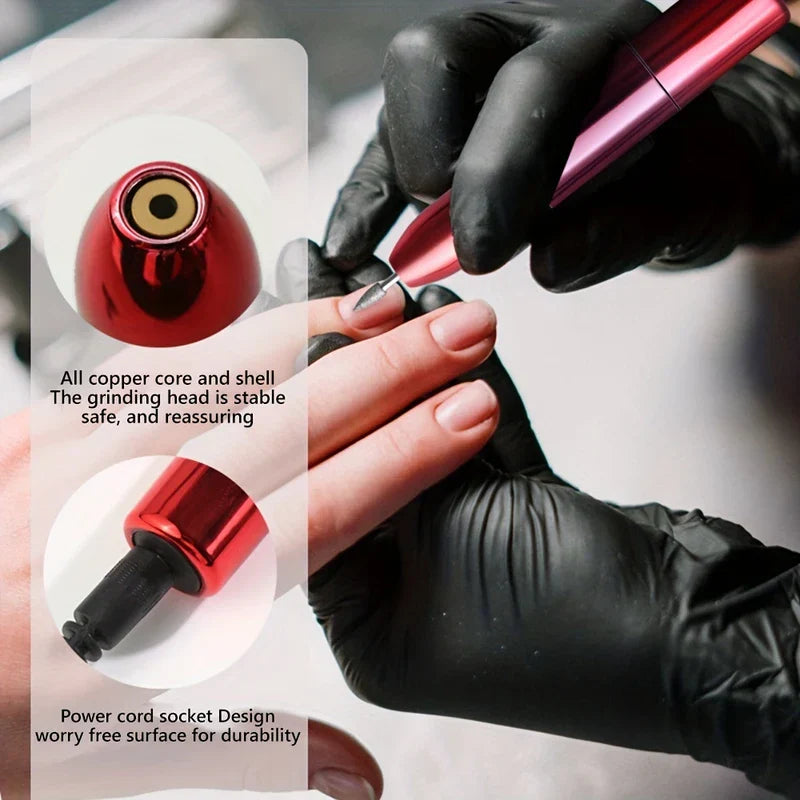 Electric Nail Drill File Machine Kit