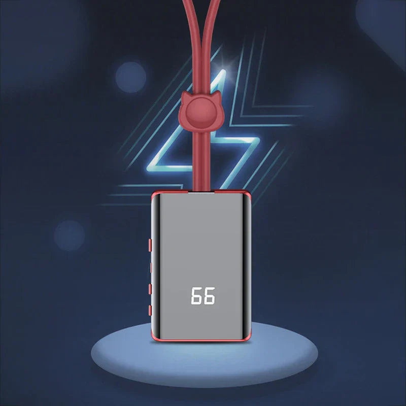 Electric Neck Massager Therapy Device Heat Pulse