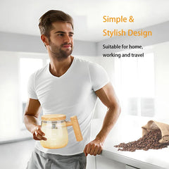 Electric Protein Shaker Bottle Mixer