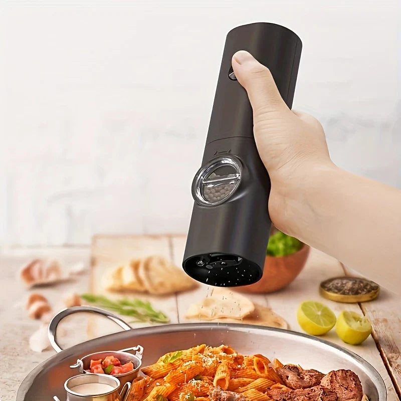 Electric Salt And Pepper Grinder Set