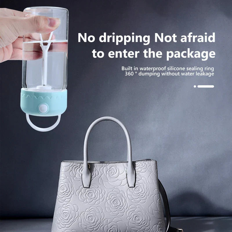 Electric Self Stirring Stainless Steel Coffee Mug