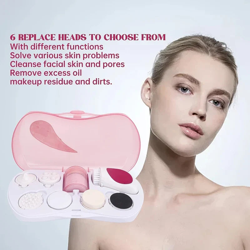 Electric Silicone Facial Cleanser