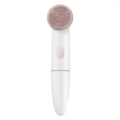 Electric Silicone Facial Cleanser Brush Battery Op