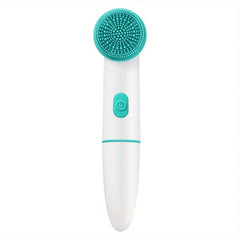 Electric Silicone Facial Cleanser Brush Battery Op