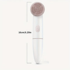 Electric Silicone Facial Cleanser Brush Battery Op