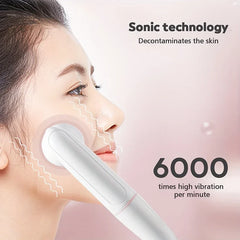 Electric Silicone Facial Cleanser Brush Battery Op