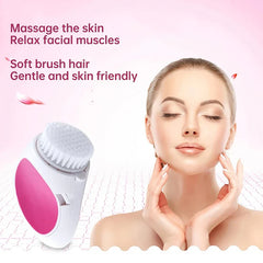Electric Silicone Facial Cleanser