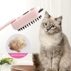 Electric Spray Handle Pet Massage Brush