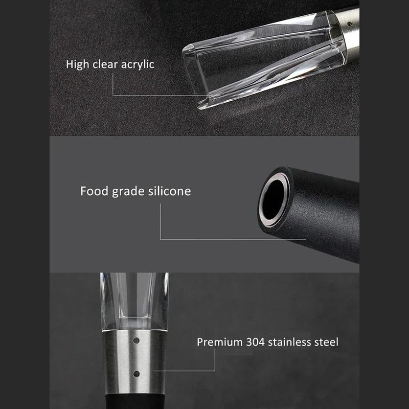 Electric Wine Aerator Pump Decanter
