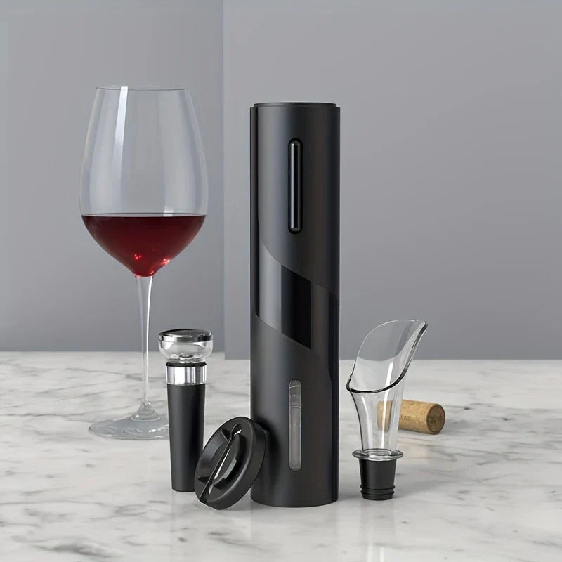 Electric Wine Bottle Opener Set