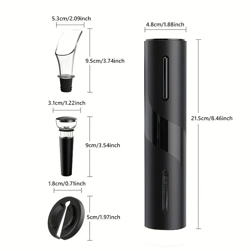 Electric Wine Bottle Opener Set