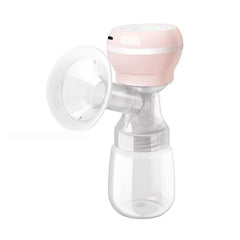 Portable breast pump with electric and manual options