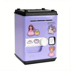 Electronic Fingerprint Password Piggy Bank Safe Box