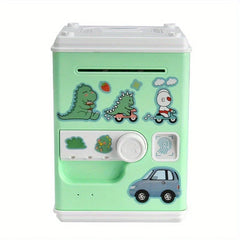 Electronic Fingerprint Password Piggy Bank Safe Box
