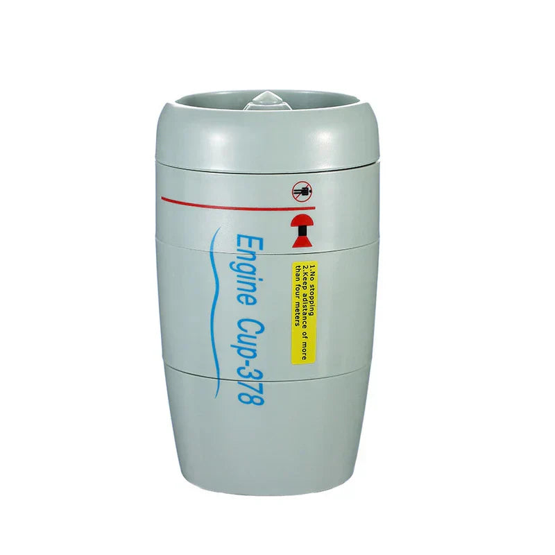 Engine Shape Anti-Tip Suction Tumbler Mug