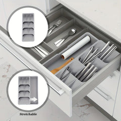 Extendable Cutlery Drawer Organizer